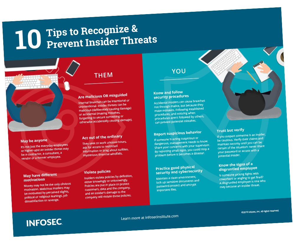 10 Ways to Recognize and Prevent Insider Threats