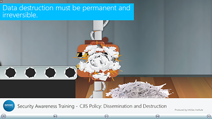 CJIS Policy: Dissemination & Destruction