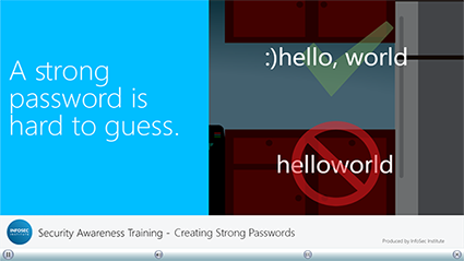 Creating Strong Passwords
