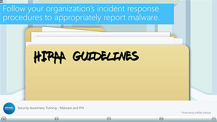 Malware and PHI