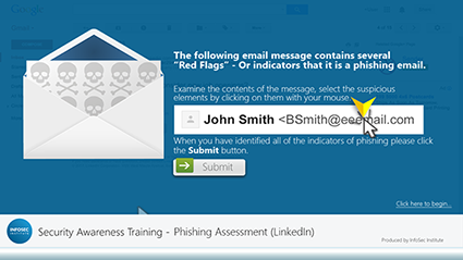 Phishing Assessment (LinkedIn) w/Hints
