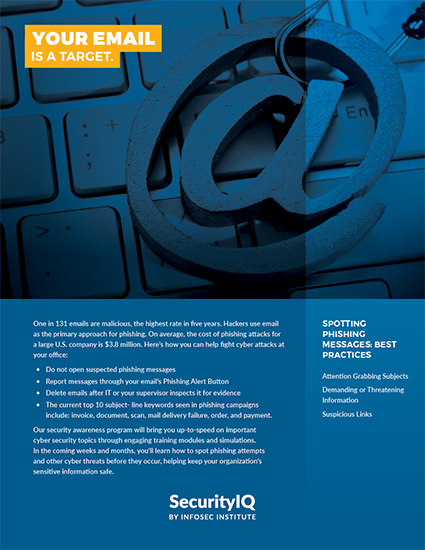 Don't Be a Target: Your Email