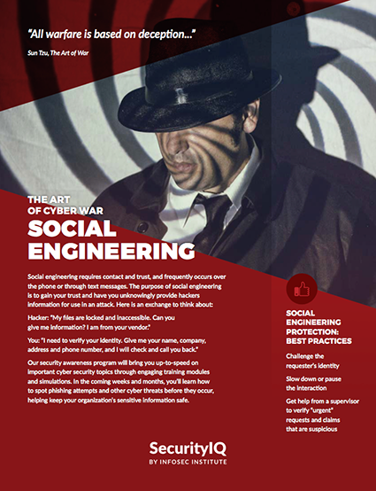 The Art of Cyber War: Social Engineering
