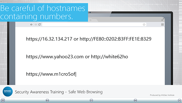 Safe Web Browsing (No Exercises)