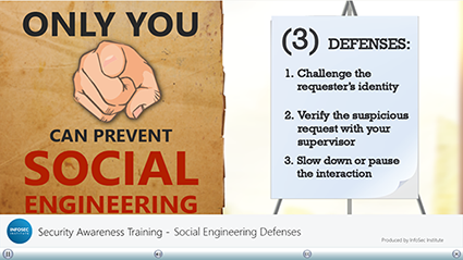 Social Engineering Defenses
