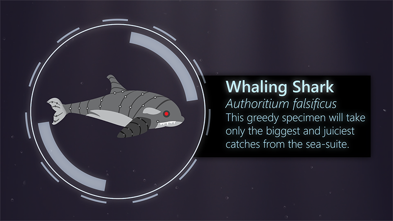 Marine Lowlifes: Whaling Shark Infographic