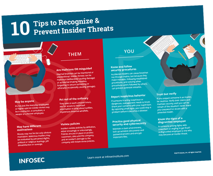 10 Ways to Recognize and Prevent Insider Threats