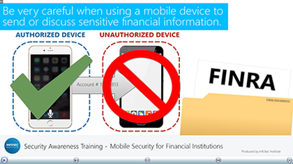 Mobile Security for Financial Institutions