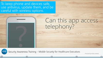 Mobile Security for Healthcare Executives