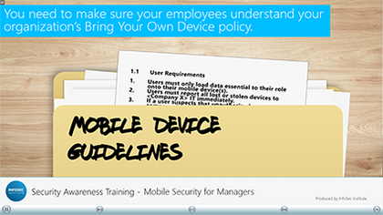 Mobile Security for Managers