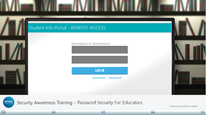 Password Security for Educators