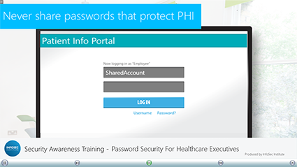 Password Security for Healthcare Executives