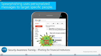 Phishing for Financial Institutions
