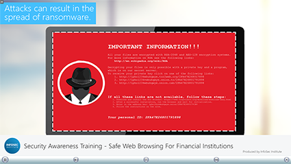 Safe Web Browsing for Financial Institutions
