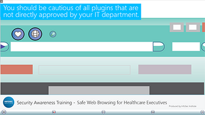 Safe Web Browsing for Healthcare Executives