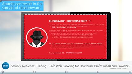 Safe Web Browsing for Healthcare Professionals and Providers