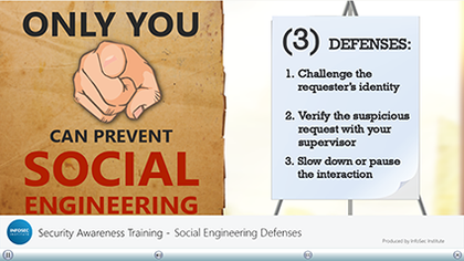 Social Engineering Defenses