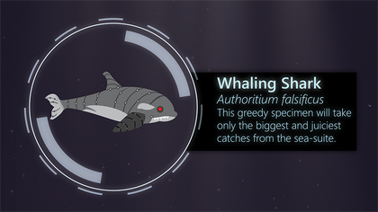 Marine Lowlifes: Whaling Shark Infographic